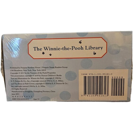Winnie-The-Pooh Library Box Set By A.A. Milne 12 Books Ages 3+ Christopher Robin - Picture 5 of 5